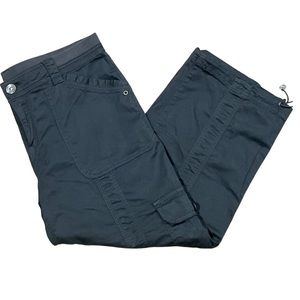 Style & Co Bungee-Hem Cargo Capri Pants - Size 10